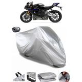 Coverplus Yamaha YZF R1M Arka Çanta Uyumlu Su Geçirmez Gri Motosiklet Brandası