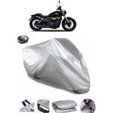 Coverplus Yuki Funrider 125 Arka Çanta Uyumlu Su Geçirmez Gri Motosiklet Brandası