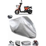 Coverplus Yuki QM50QT-6E Snoopy Arka Çanta Uyumlu Su Geçirmez Gri Motosiklet Branda
