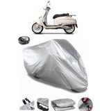 Coverplus Yuki Route 110 Arka Çanta Uyumlu Su Geçirmez Gri Motosiklet Brandası