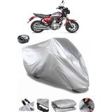 Coverplus Yuki Scram 170 Arka Çanta Uyumlu Su Geçirmez Gri Motosiklet Brandası