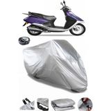 Coverplus Yuki TK50Q3 Picasso 50 Arka Çanta Uyumlu Su Geçirmez Gri Motosiklet Brandası
