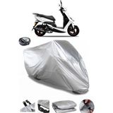 Coverplus Yuki YB50QT-3 Casper Arka Çanta Uyumlu Su Geçirmez Gri Motosiklet Brandası