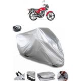 Coverplus Yuki YK 100-2A Apollo Arka Çanta Uyumlu Su Geçirmez Gri Motosiklet Brandası