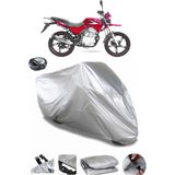 Coverplus Yuki YK 150-9 Goldfox Arka Çanta Uyumlu Su Geçirmez Gri Motosiklet Brandası