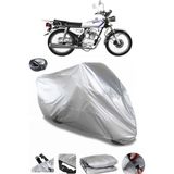 Coverplus Yuki YK100-5 Arka Çanta Uyumlu Su Geçirmez Gri Motosiklet Brandası