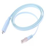 Coverzone 1.8 Metre Type-C to Console Kablo – USB-C RS232 Seri Port Konsol Kablosu – Router Switch Modem Konfigürasyon Kablosu