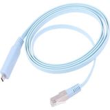 Coverzone 1.8 Metre Type-C to Console Kablo – USB-C RS232 Seri Port Konsol Kablosu – Router Switch Modem Konfigürasyon Kablosu