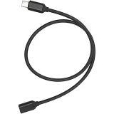 Coverzone 1 Metre Type-C Uzatma Kablo 100 cm USB C Erkek - Dişi Uzatma Kablosu PD Güç Konektörü Uzatma Kablosu Tip C Uzatma Kablo ZR73
