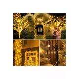 Coverzone 10 Metre Su Geçirmez Fişli Led Işık Dekoratif Dış Mekan Aydınlatma Merdiven Balkon Süslemeleri IP65