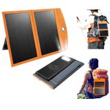 Coverzone 10W Çift Güneş Panelli 10000mAh Solar Powerbank LED Fenerli, Kamp Yürüyüş Dağcılık Motor ve Acil Durumlar İçin Taşınabilir Güç Bankası, 2xUSB 1xType-C Port, Taşıma Kancalı, PS23K