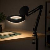 Coverzone 10X LED Işıklı Büyüteçli Masa Lambası 80 LED 15W 850 Lümen F-689A