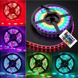 Coverzone 20 Fonksiyonlu Uzaktan Kumandalı Rgb 5 Metre Şerit Renkli Led