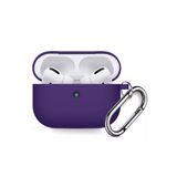 Coverzone 3 Kulaklık Koruyucu Mdl02 Anahtarlıklı Silikon Kapak Kılıf Mor