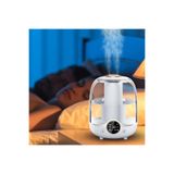 Coverzone 3 Litre Hacimli Humidifier Buhar Makinesi Nemlendirici Aroma Terapi Difüzörü 3000 Ml Kapasiteli