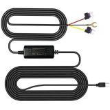 Coverzone 3 Metre Type-C Araba Hardwire Güç Kablosu 12/24V-5V Dönüştürücü – Otomobil Uyumlu Sürekli Güç Kaynağı, Park Modu Destekli Düşük Voltaj Korumalı Gizli Montaj Step-Down Kablo