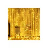 Coverzone 3 X 2 Metre 12 Saçak 216 Led Işık Zinciri Dekoratif Fişli Aydınlatma Ev Dekorasyonu Salon Süsleme