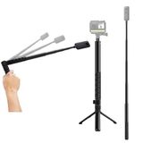 Coverzone 360° Dönebilen Bullet Time Kamera Tutucu, Mini Masa Tripodu, Çift 1/4 Vida Alüminyum Gövde Taşınabilir Stabil Stand Insta360 X3, X2, X4, X5, ONE RS, GO 3, One X ile Uyumlu (Bullet Bundle)