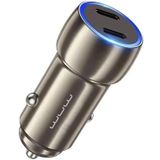 Coverzone 40W Çift USB C Çıkışlı Hızlı Şarj Araç Çakmak Şarj Cihazı Dual Port Type-C + Type-C PD20W+20W - C190