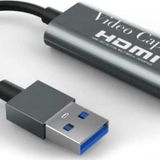 Coverzone 4k Usb 3.0 Capture Video Yakalama Adaptörü Hdmi To Usb 4k 1080p 60fps Akış Konferans/canlı Yayın/oy
