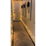 Coverzone 50 Metre Fişli Sarı Led Işık Noel Yılbaşı Ağacı Işığı Led Ampül Çam Ağacı Balkon Salon Süsleme