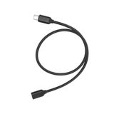 Coverzone 50cm Type-C Uzatma Kablosu – 60W Hızlı Şarj ve 3A Akım Destekli USB-C Erkek Dişi Kablo | 24Pin 56K Dirençli Dayanıklı | Laptop, Tablet ve Telefon ile Uyumlu (50cm) | ZR73