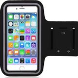 Coverzone 6.3 Inch Universal Cep Telefonu Kılıf Kol Bandı Neopren Kumaş Siyah