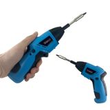 Coverzone 6V Elektrikli Tornavida Seti | 180 RPM Güçlü Vidalama, LED Aydınlatmalı, Katlanabilir Ergonomik Gövde, İleri-Geri Ayarlı Çok Amaçlı Vidalama | 615