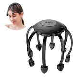 Coverzone Ahtapod 8 Başlıklı Kafa Masaj Aleti – 360° Saç Derisi Masajı, 5 Masaj Modu, USB Şarjlı, Stres Azaltıcı & Kan Dolaşımı Artırıcı, Taşınabilir Elektrikli Baş Masaj Cihazı | GMY01