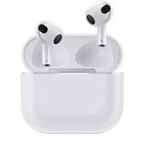 Coverzone Airpods 3 İle Uyumlu Kulaklık Koruyucu MDL04 İnce Silikon Slim Kapak Kılıf Beyaz