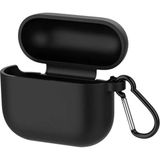 Coverzone Airpods 3 Kulaklık Koruyucu MDL01 Anahtarlıklı Silikon Kapak Kılıf Siyah