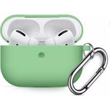 Coverzone Airpods 3 Kulaklık Koruyucu MDL02 Anahtarlıklı Silikon Kapak Kılıf Yeşil
