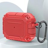 Coverzone Airpods Pro/Airpods Pro 2 ve Airpods 3.Nesil ile uyumlu Kulaklık Kılıf Dayanıklı Dizayn Fundamental Toz ve Kirden Koruyan Airpods Serileri uyumlu ile uyumlu Kılıf Kırmızı