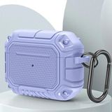 Coverzone Airpods Pro/Airpods Pro 2 ve Airpods 3.Nesil ile uyumlu Kulaklık Kılıf Dayanıklı Dizayn Fundamental Toz ve Kirden Koruyan Airpods Serileri uyumlu ile uyumlu Kılıf Lila