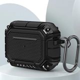 Coverzone Airpods Pro/Airpods Pro 2 ve Airpods 3.Nesil ile uyumlu Kulaklık Kılıf Dayanıklı Dizayn Fundamental Toz ve Kirden Koruyan Airpods Serileri uyumlu ile uyumlu Kılıf Siyah