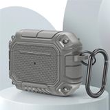 Coverzone Airpods Pro/Airpods Pro 2 ve Airpods 3.Nesil ile uyumlu Kulaklık Kılıf Dayanıklı Dizayn Fundamental Toz ve Kirden Koruyan Airpods Serileri uyumlu ile uyumlu Kılıf Titanyum