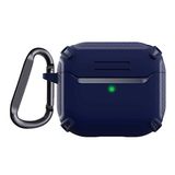 Coverzone Airpods Pro/Pro 2 ve 3.Nesil Uyumlu Kulaklık Kılıfı - Dayanıklı Fundamental Toz ve Kirden Koruyan Kılıf (Lacivert, Airpods 3.Nesil)