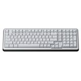 Coverzone Ajazz AC100 Sea Salt Switch Kablolu Profesyonel Mekanik Oyuncu Klavyesi Işıksız Model, 102 Tuş, Tam Anti-Ghosting, Gasket Yapı, CNC Alüminyum Gövde, USB Type-C, Windows ve Mac Uyumlu
