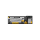Coverzone Ajazz Ak35i V3 Kablosuz Mekanik Oyuncu Klavyesi-Gasket Gövde Yapısı Tft Ekranlı Mavi/Avakado Switch