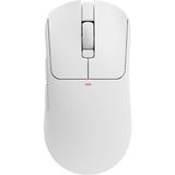 Coverzone AJAZZ Kablosuz Oyuncu Mouse 2.4GHz Bluetooth Kablolu 3 Modlu Bağlantı AI Sesli Asistan NearLink 500mAh 61g Hafif 400-3200 DPI Type-C | (AJ200 NL AI MC - Beyaz)
