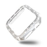 Coverzone Akıllı Saat Ekran Koruyucu Apple Watch 4 42mm ile Uyumlu Ekran Koruyucu Kılıf, Ekran Koruyuculu TPU Kılıf, Sert Çerçeve Diamond Kapak Apple Watch 4 42mm Koruyucu Kılıf Gold