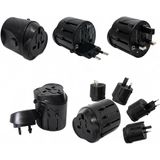 Coverzone Akım Korumalı Universal Fiş Çoklu Priz Ent Cv640 Priz Çevirici Dönüştürücü Kompakt Tasarım Amerikan Fişi, İngiliz, Türkiye 125V - 250V 13A (Beyaz) (686L)