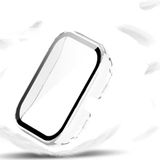 Coverzone Amazfit GTS 4 Mini ile Uyumlu Sert PC Kasa Korumalı Amazfit GTS 4 Mini ile Uyumlu Gard Çerçeve Şeffaf