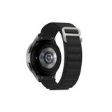 Coverzone Amazfit Gts Ile Uyumlu 42Mm Kordon Kumaş Loop Kaliteli Yedek Saat Kordonu Çift Katmanlı Kayış