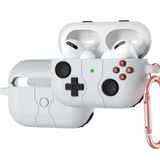 Coverzone Apple AirPods 4 ile uyumlu 4.Nesil Kılıf Kılıf Retro Görünümlü Kancalı Nint-endo Yumuşak Soft Dokunuş AirPods 4. Nesil Kulaklık Kılıf (Gri, AirPods 4. Nesil)