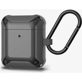 Coverzone Apple Airpods Kılıf Heawy Armor Siyah