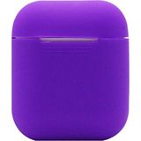 Coverzone Apple Airpods Kılıf Kancalı Silikon Mor