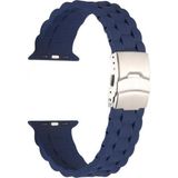 CoverZone Apple Watch 4 38-40 mm Uyumlu Metal Toka Delikli Panoply Silikon Kayış Kordon