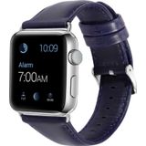 CoverZone Apple Watch 40 mm Lacivert Deri Kordon
