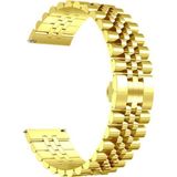 CoverZone Apple Watch 42 mm Parlak Metal Klipsli Gold Kordon